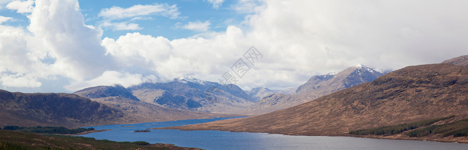 苏格兰山脉雪山山脉爬坡假期高地滑雪运动远足环境高山顶峰蓝色背景