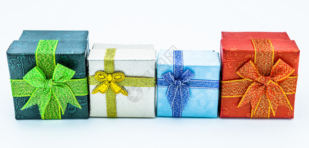 礼品盒蓝色念日惊喜庆典红色活动生日礼物绿色庆祝背景图片