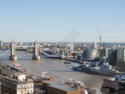 伦敦塔桥王国建筑学联盟背景图片