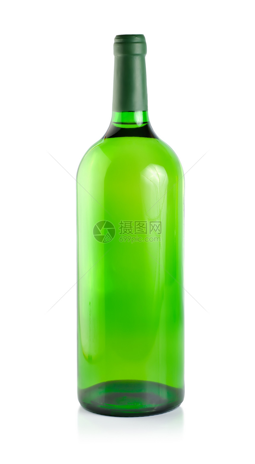 白酒瓶液体瓶子酒精摄影绿色玻璃白色图片