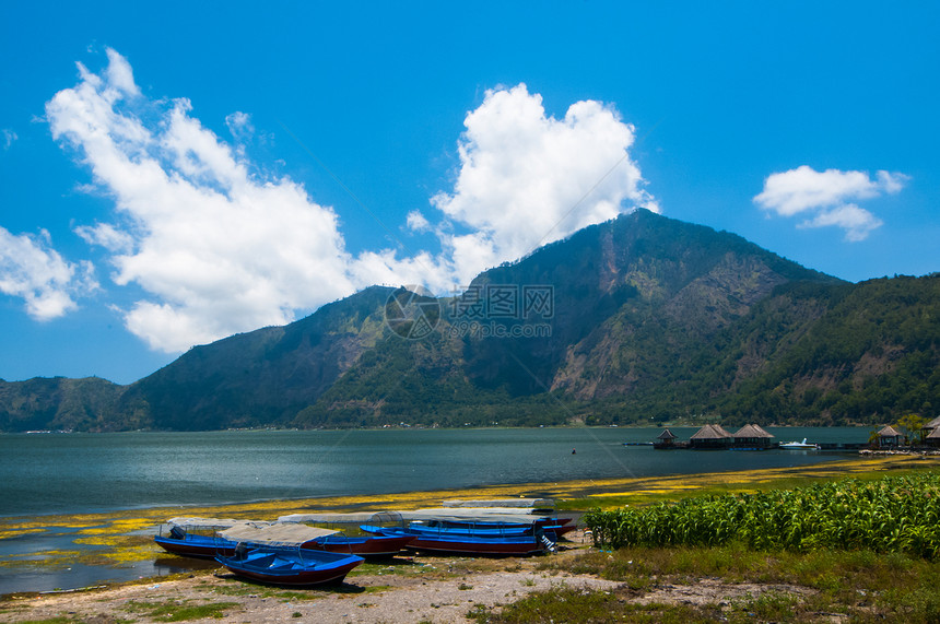 巴图尔湖 印度尼西亚巴厘钓鱼热带情调旅游顶峰爬坡风景文化异国旅行图片