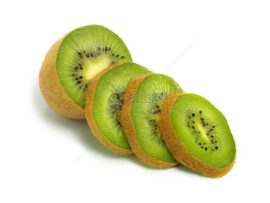 切碎的kiwi健康饮食素食健康植物热带奇异果味道水果维生素种子图片