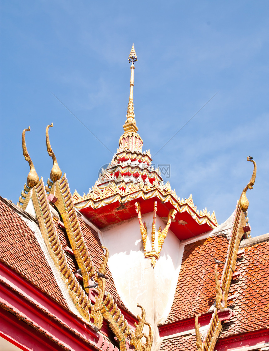 寺庙的屋顶城市建筑奢华天空旅游旅行国王文化连体宗教图片