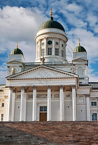 图奥米奥基尔科大教堂 赫尔辛基高清图片