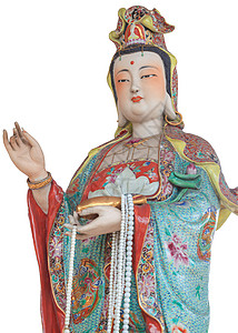 千永雕像冥想宗教文化传统信仰女性寺庙佛教徒菩萨上帝高清图片