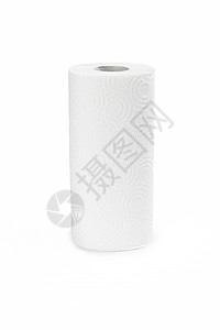 纸毛巾卷家庭白色卫生厨房纸卷纸巾餐巾组织背景图片