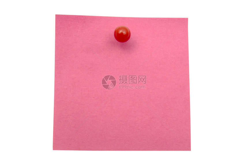 红色备忘录文件空白组织白色笔记纸标签记忆补给品笔记木板办公室图片