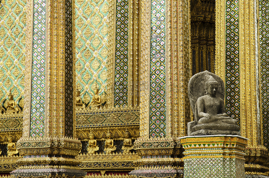 高贵的宫殿神庙陶瓷神社宗教寺庙佛教徒制品图片