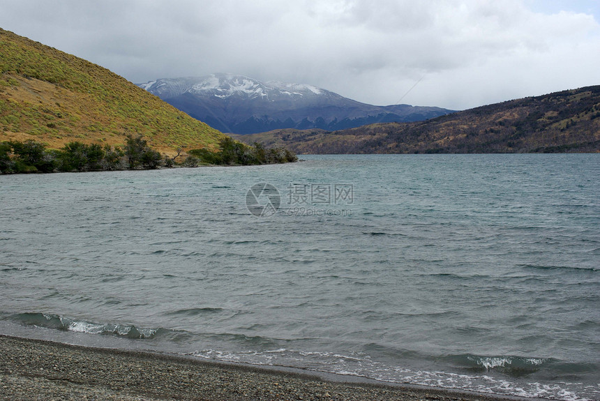 智利湖湖草原乡村荒野池塘海滩农村国家爬坡峡湾风景图片