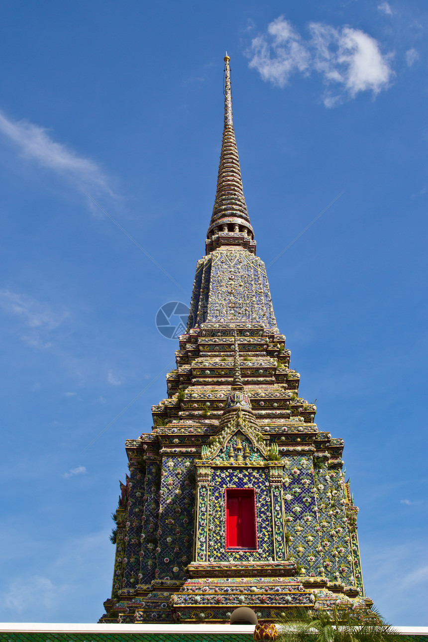 泰王国大宫殿Bangkok寺庙遗产宝塔宗教旅游假期连体金子艺术游客图片