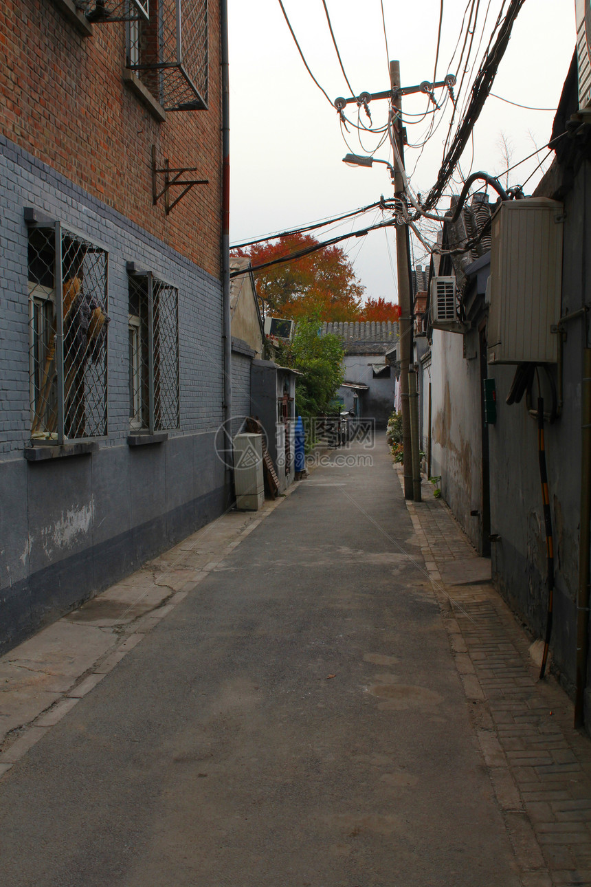 北京胡东城市街道古董村庄建筑学建筑历史性公寓旅游贫困图片