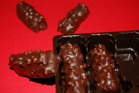 巧克力盒子食品糖果食物背景图片
