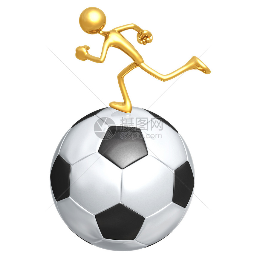 足球足球跑者计算机概念团队锻炼游戏插图数字香椿联盟卡通片图片