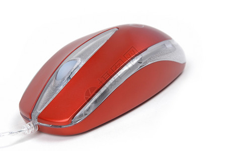 红色鼠标笔记本电脑老鼠背景图片