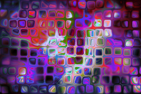 抽象背景马赛克艺术正方形插图紫色蓝色创造力红色墙纸装饰复古的高清图片素材