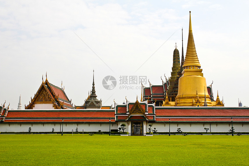 翡翠佛寺庙 泰国曼谷地标宗教职员信仰历史性历史国家仪式建筑学佛教徒图片