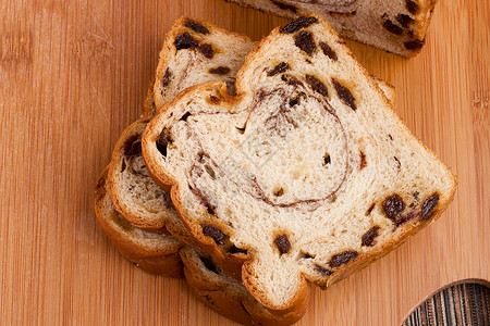 花式面包甜面包烘烤砧板切菜板面包馒头粮食肉桂食物白色营养背景