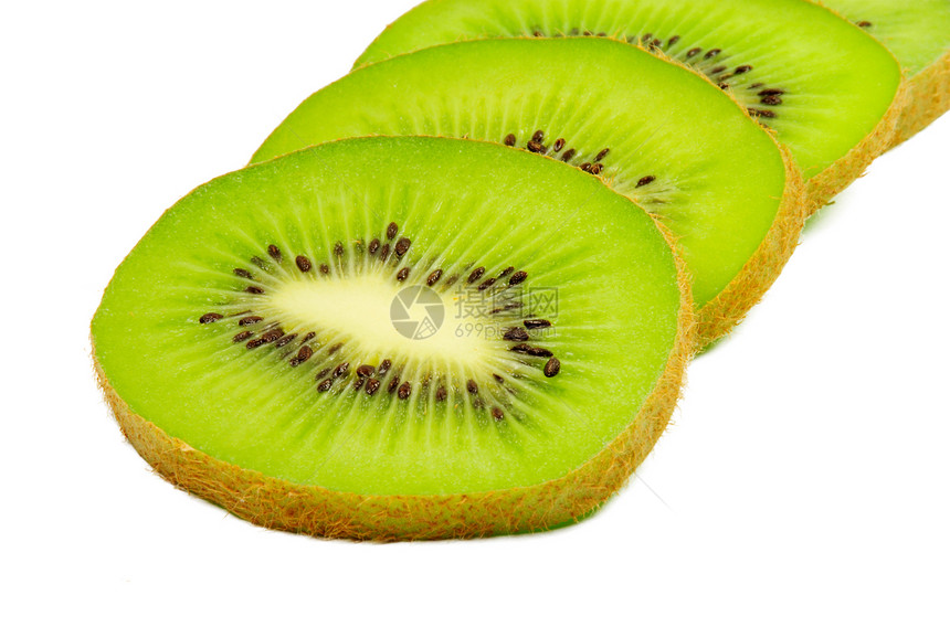 奇威营养果汁饮食甜点食物白色绿色水果热带小吃图片