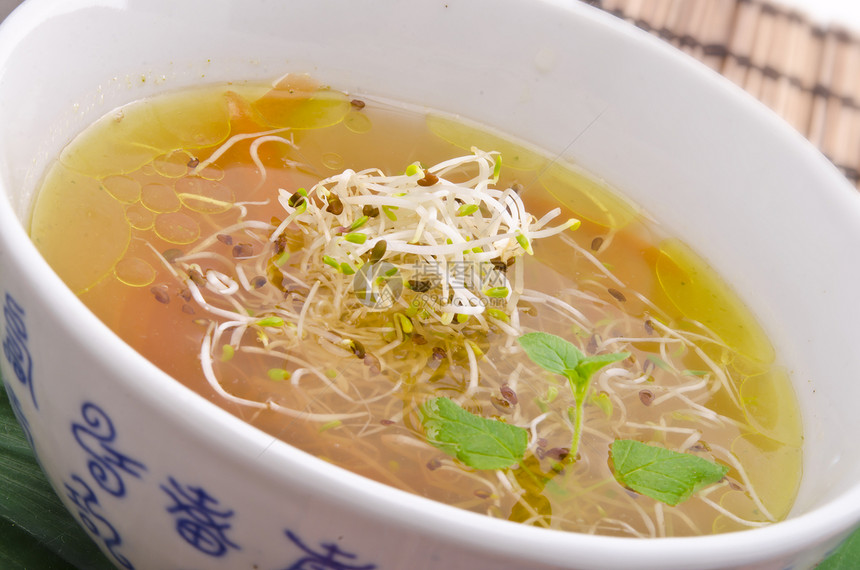 鲜光和美味 美藏汤健康饮食食物营养大豆粮食植物活力早餐异国胡椒图片