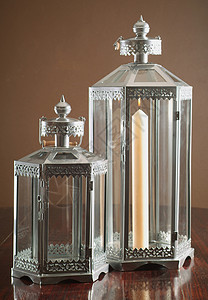 古典蜡烛灯背景图片