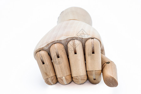 木手身体模仿拳头人体棕榈木头生命一部分数字手指背景图片