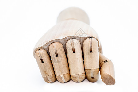 木手身体人体一部分拳头模仿木头手势棕榈生命模型背景图片