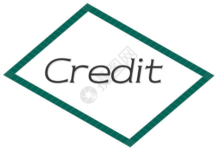 抓获CREDIT 标志设计图片