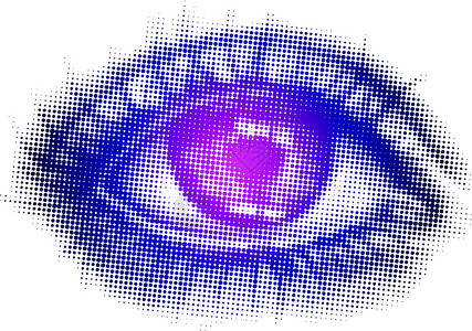 眼皮观察眼艺术科学手表鸢尾花数据沟通创造力紫色睫毛眼睛设计图片