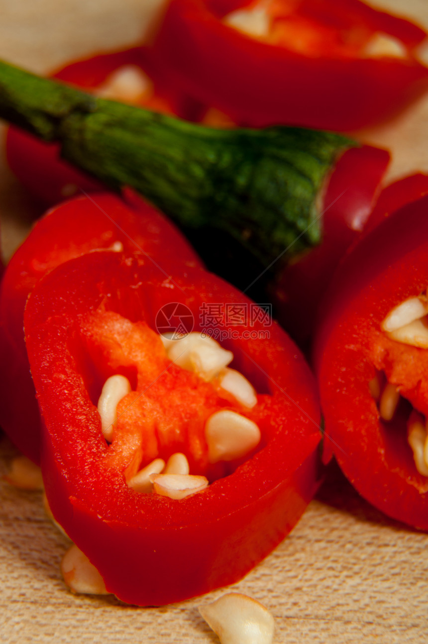 切片辣椒辣椒厨房烹饪植物燃烧美食蔬菜香肠水果工作室胡椒图片