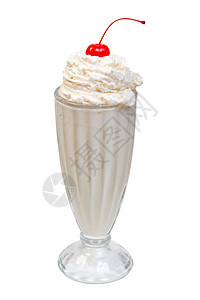 咖啡鸡尾酒饮具果汁摇床冰淇淋糖浆水果玻璃器皿背景图片