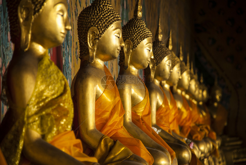 金佛信仰上帝雕像金子智慧艺术精神旅行宗教装饰品图片