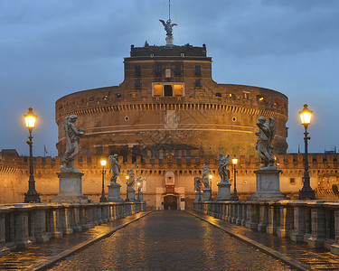 罗马热科咆哮着建筑学贝尔尼尼高清图片
