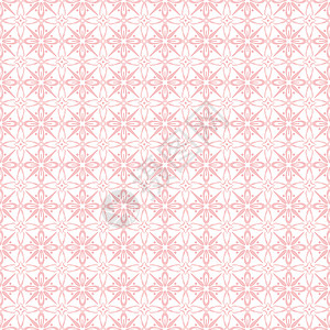 无缝花纹风格装饰粉色裙子材料美丽织物白色墙纸圆形背景图片