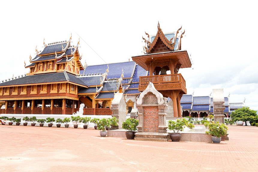 北泰王国的佛教寺庙图片
