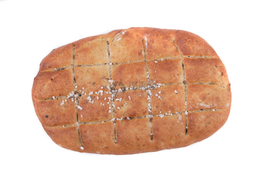 Czech 面包酵母阴影面粉脆皮面团小麦烘烤谷物糕点用餐图片