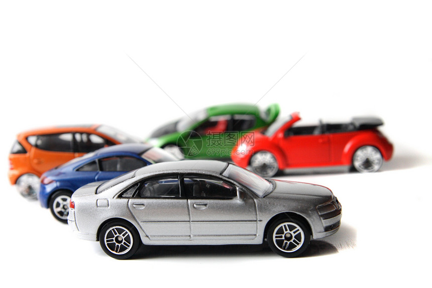 彩色汽车玩具赛车车轮设计师运输时间展示游戏休息爱好司机图片