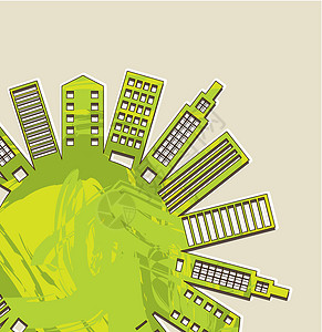 绿色建筑房子环境抵押墙纸插图城市建筑学大厦房屋活力背景图片