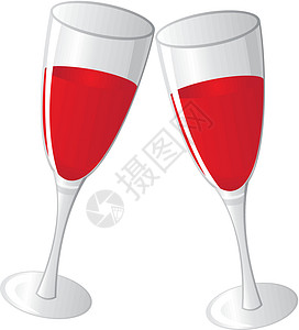 甜葡萄酒葡萄酒杯红色艺术玻璃宴请坡度阴影材料白色收藏团体设计图片