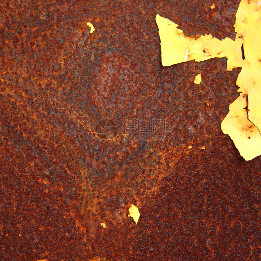 生锈板金属橙子钣金染色地面商业苦恼效果纹理图片