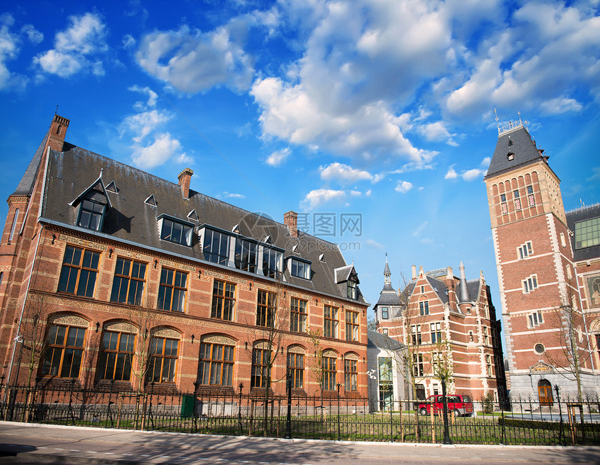 荷兰古典建筑     阿姆斯特丹Landmark图片