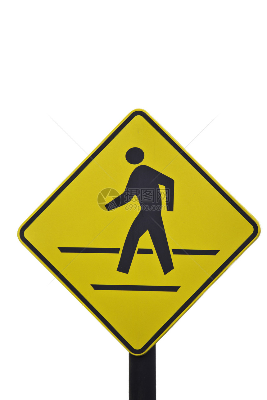 步行标志娱乐行人人行道男性运动员金属街道运动危险天空图片