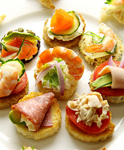 平比板板块食物味道美食对虾派对零食面包香菜韭菜午餐背景图片