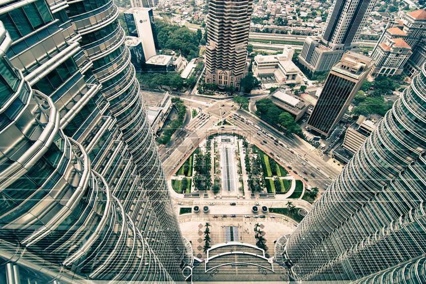 马来西亚吉隆坡建筑图示马来西亚吉隆坡摩天大楼商业景观旅行蓝色场景双胞胎城市天空旅游图片