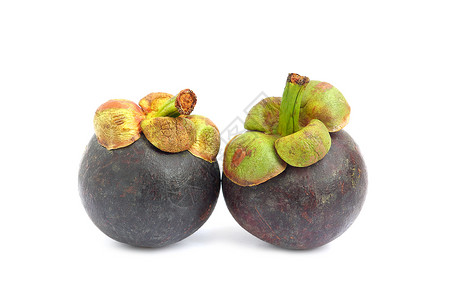 白色背景孤立的芒果区水果植物食物生物热带紫色背景图片
