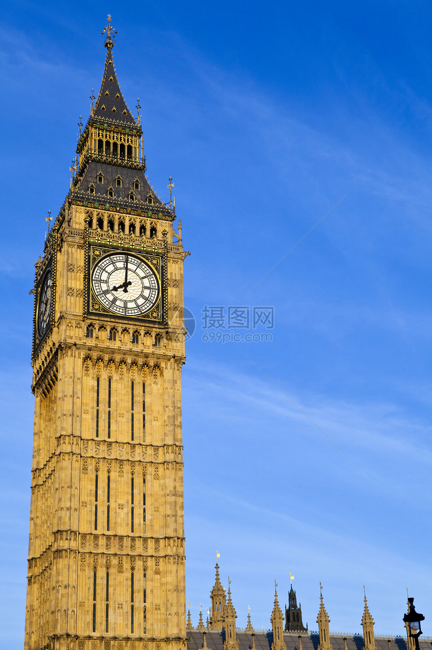 Big Ben议会院 伦敦旅行旅游建筑学城市观光景点吸引力英语历史性议会图片