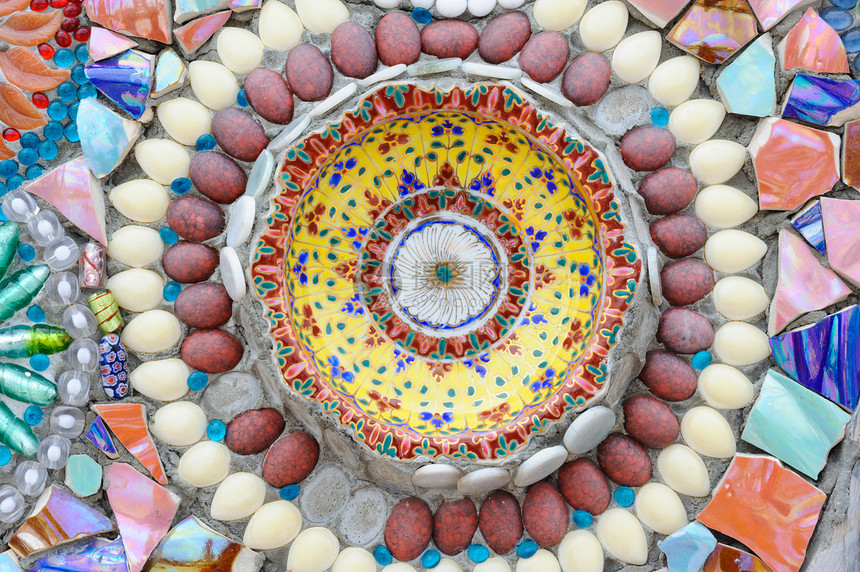 Mosaic陶瓷 中国的抽象图片