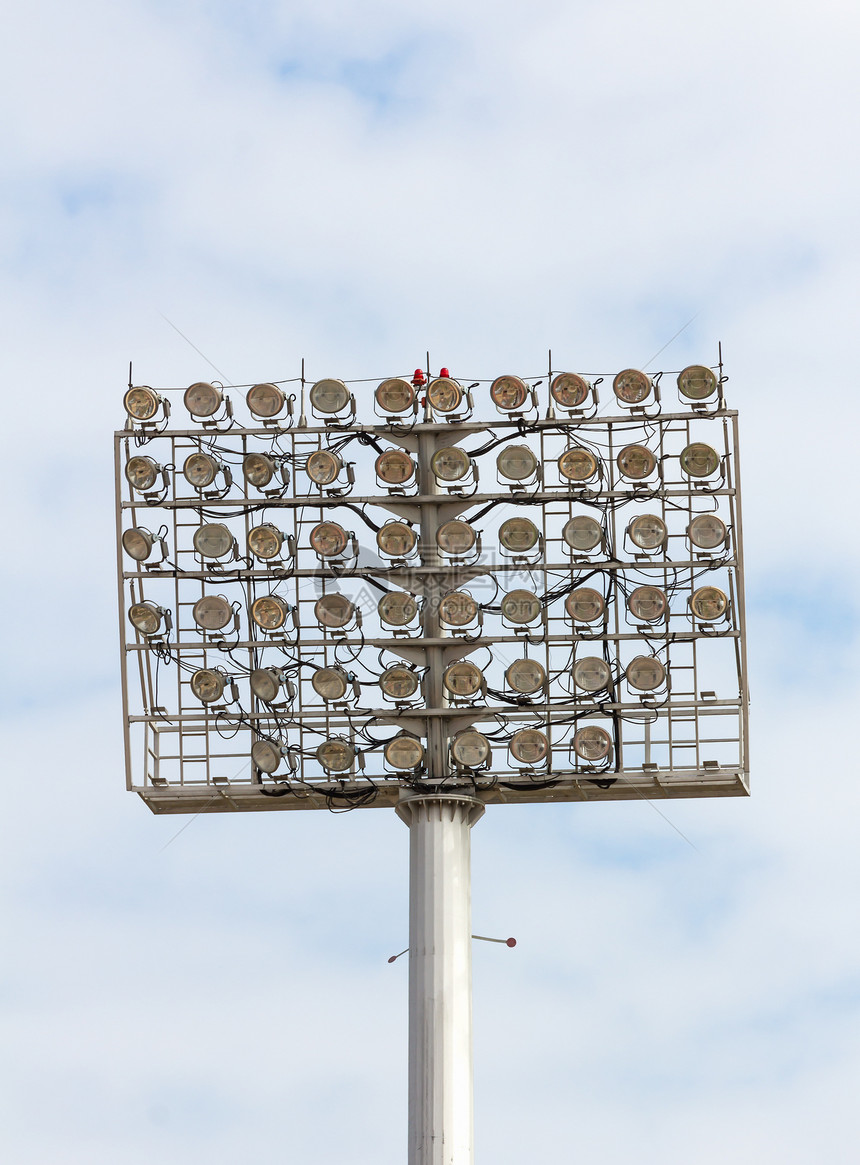 点光塔金属足球力量游戏光束体育场光灯射线聚光灯棒球图片