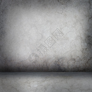 灰水泥水泥墙和地板蹩脚的高清图片素材