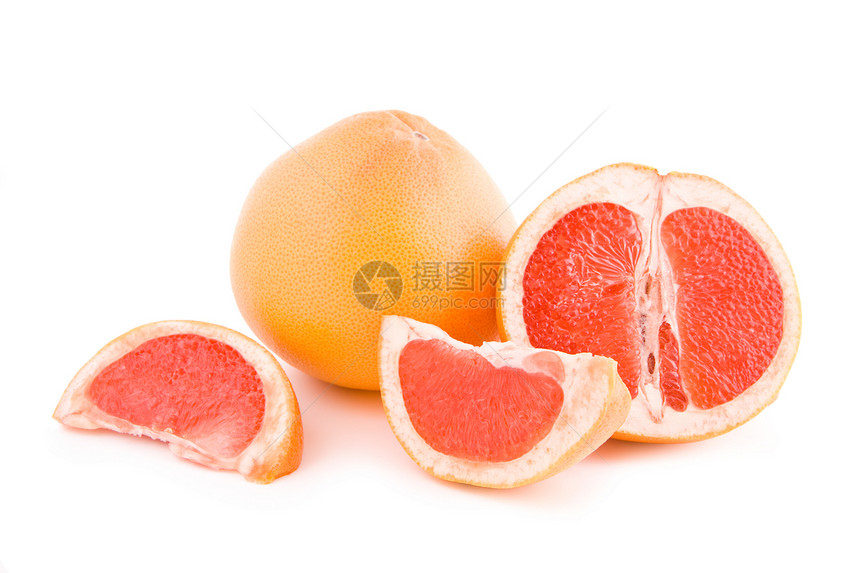 红葡萄果部分红色宏观水果食物营养植物健康白色图片