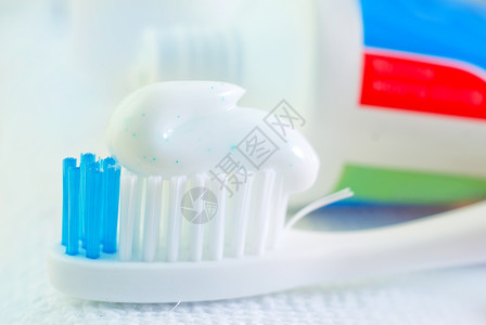 牙牙刷洗手间人员夫妻框架牙膏卫生蓝色微笑清洁工工作背景图片